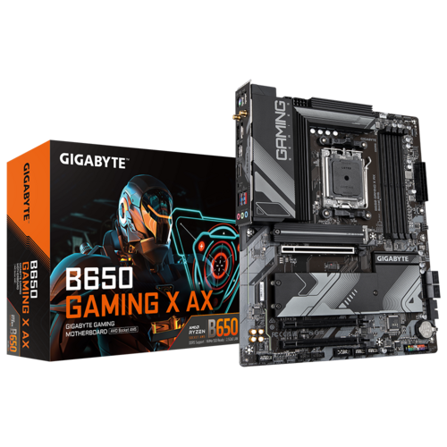 Gigabyte B650 GAMING X AX ATX Socket AM5 AMD B650 4 x DDR5 M.2 PCIe 4.0